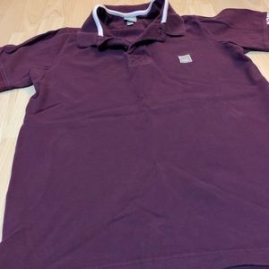 Bench Men’s Maroon Polo Shirt - SIZE SMALL